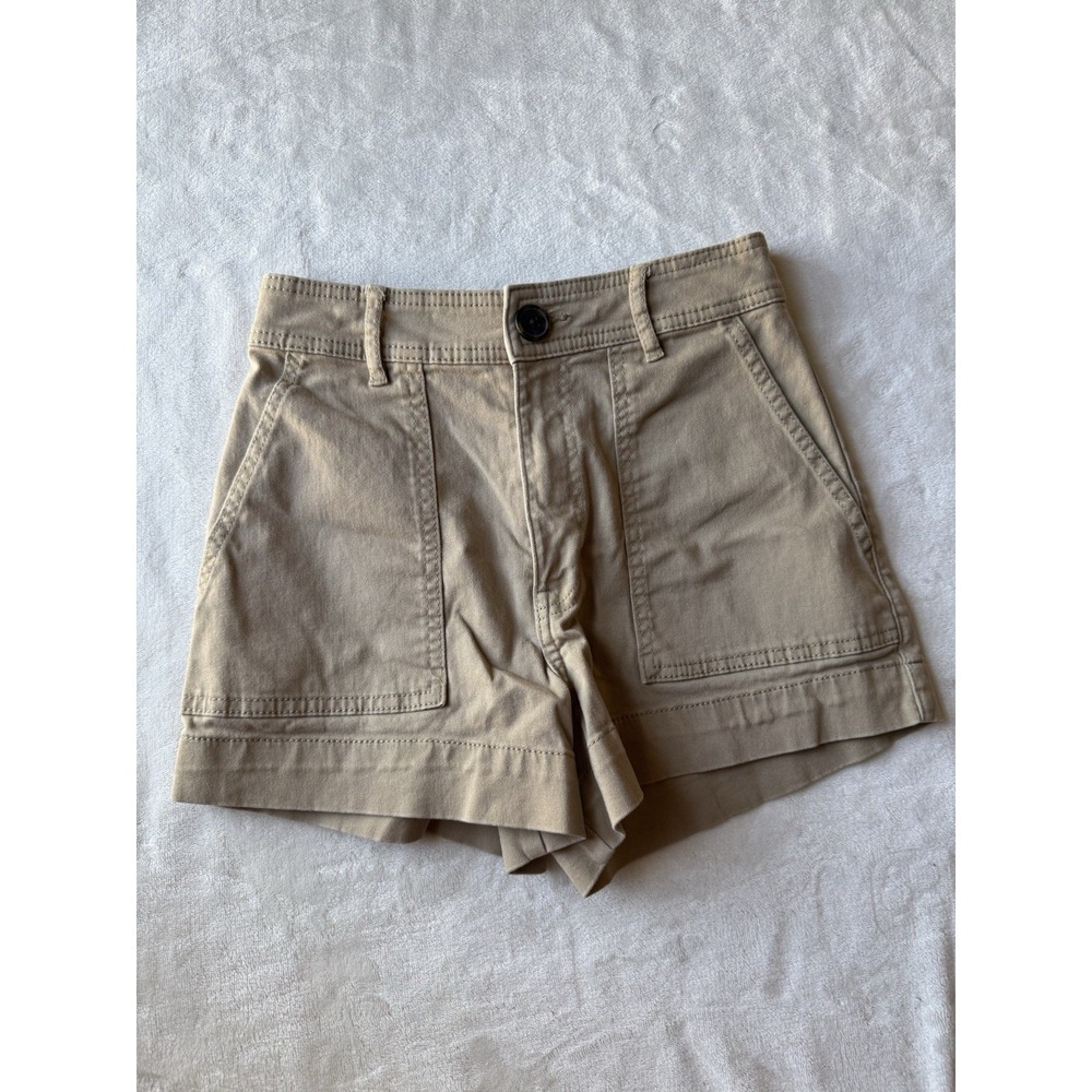 H & M Cotton Stretch Size 2 Khaki Shorts
